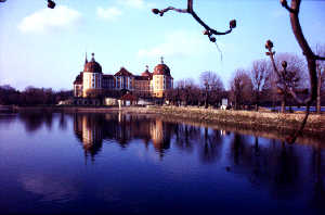 Die Moritzburg bei Dresden